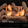 Heatmaster Regular Oak Vent Free Gas Log