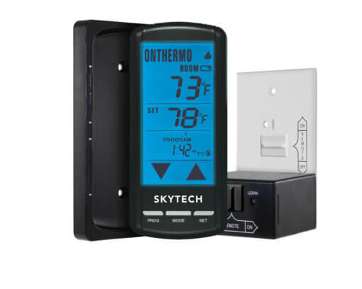 Skytech Fireplace Remote 5301P On/Off w/Programmable Thermostat